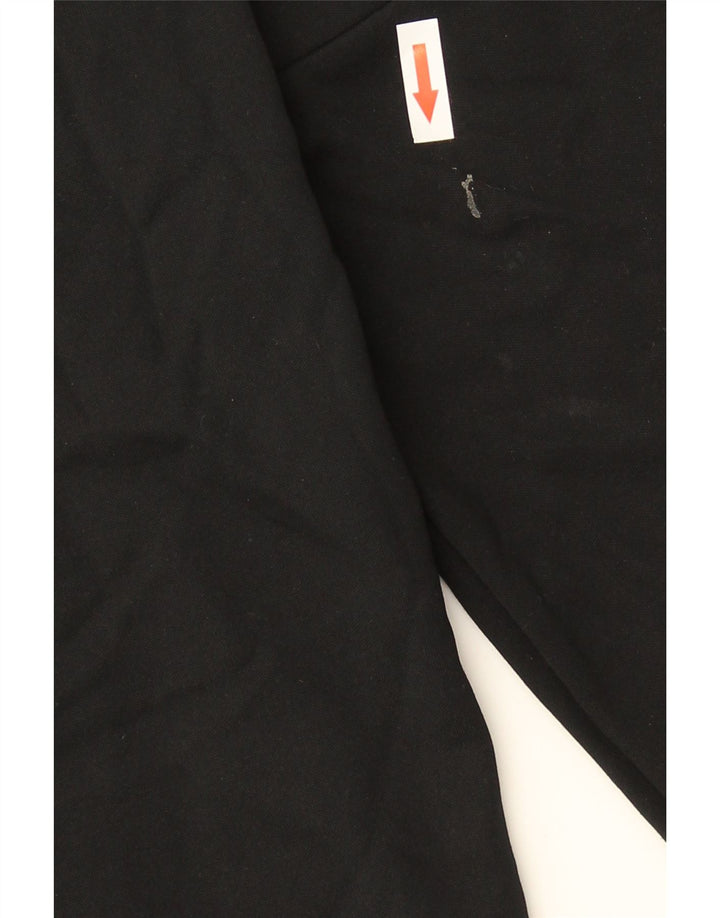Moletom Nike Masculino Dri Fit Zip Neck Jumper Pequeno Preto Colorblock