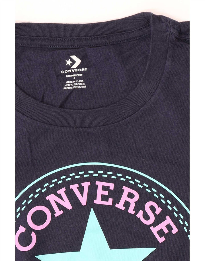 Camiseta Converse Masculina Graphic Top Pequeno Azul Marinho