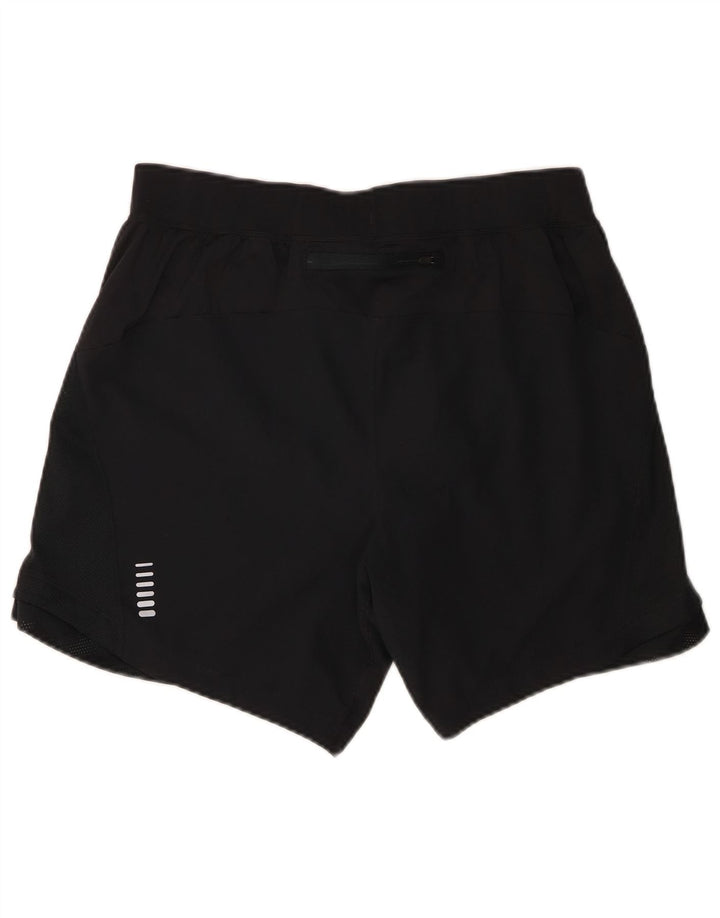 Shorts esportivos masculinos Under Armour Heat Gear grandes pretos