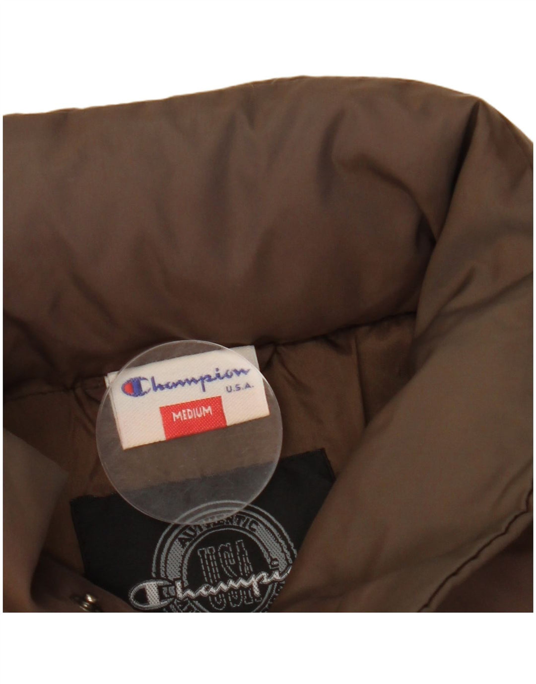 Jaqueta acolchoada masculina CHAMPION UK 38 marrom médio