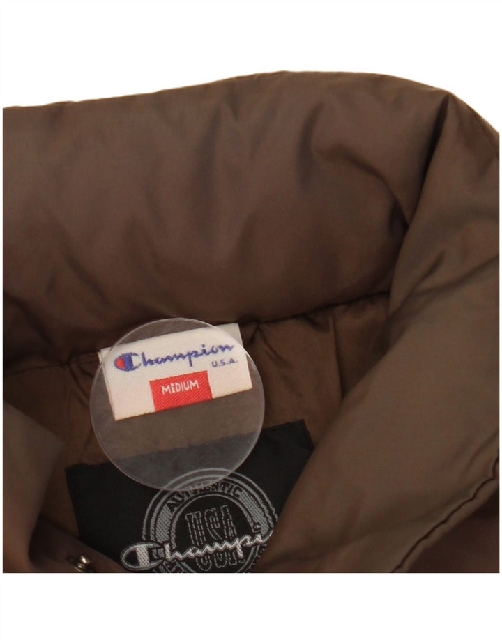 Jaqueta acolchoada masculina CHAMPION UK 38 marrom médio