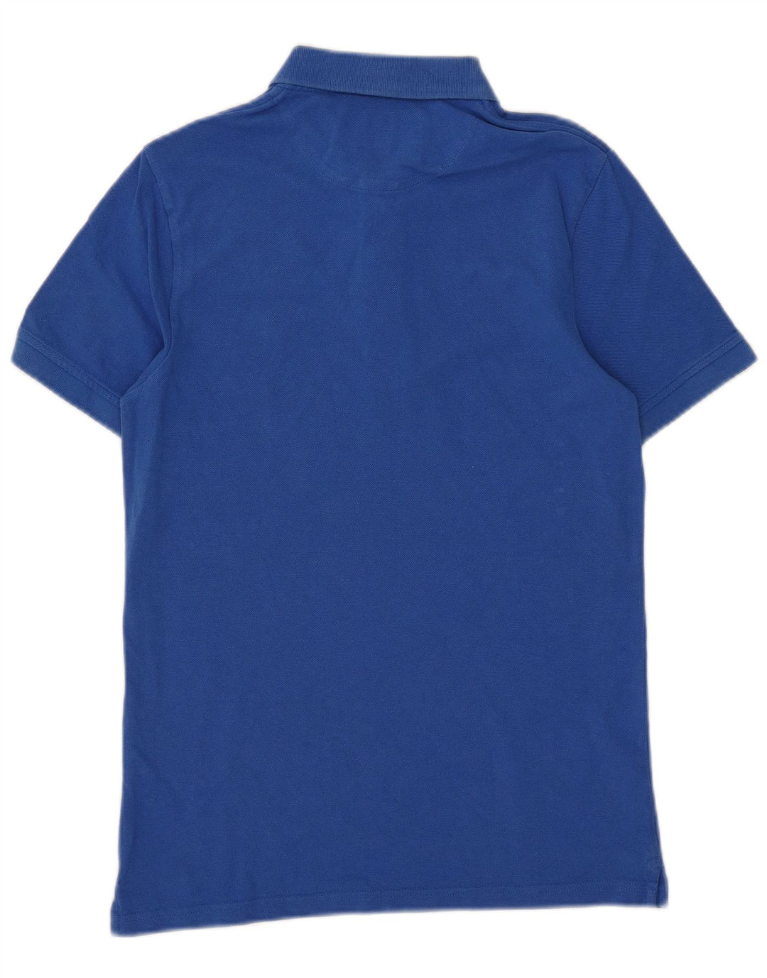 Camisa polo masculina Lyle & Scott pequena azul algodão