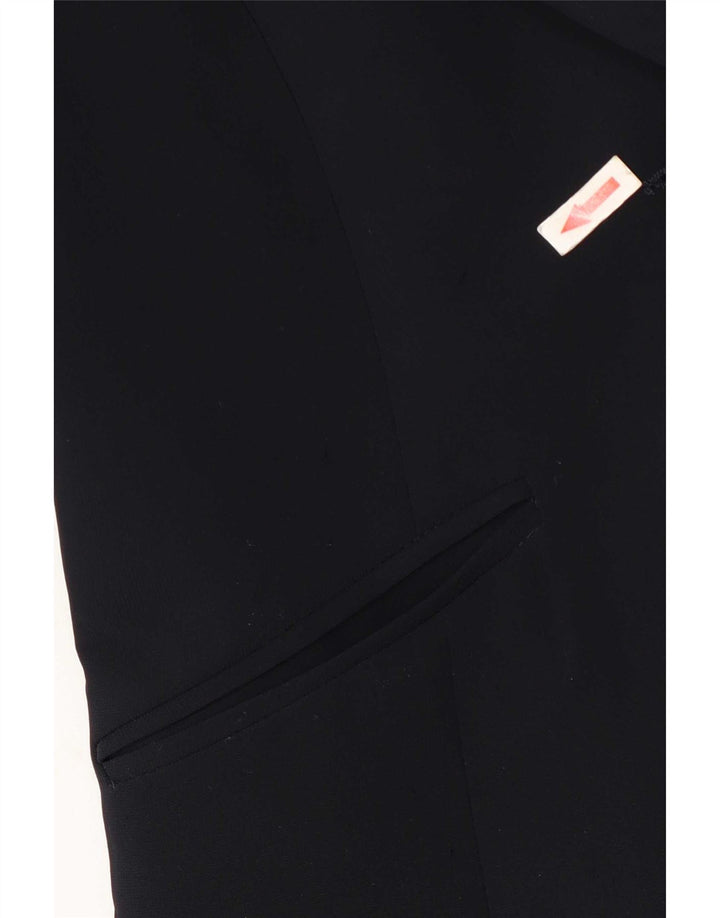 Jaqueta blazer feminina Pierre Cardin manga 3/4 IT 44 azul marinho médio