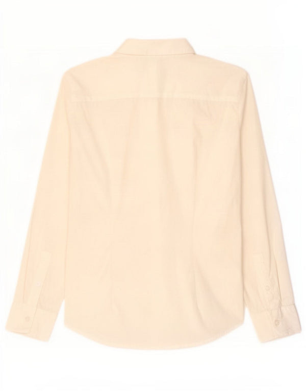 Camisa Benetton Mulher UK 12 Médio Branco