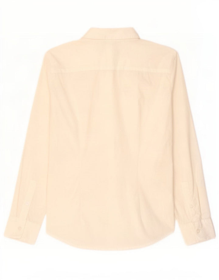 Camisa Benetton Mulher UK 12 Médio Branco