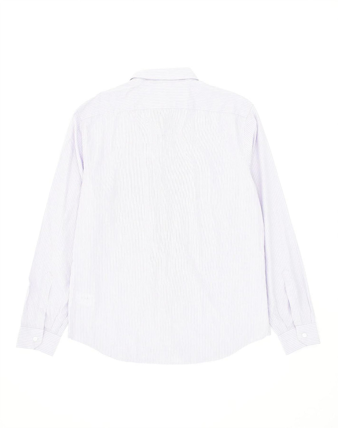 DKNY Mens Shirt Large Purple Pinstripe Cotton | Vintage Dkny | Thrift | Second-Hand Dkny | Used Clothing | Messina Hembry 