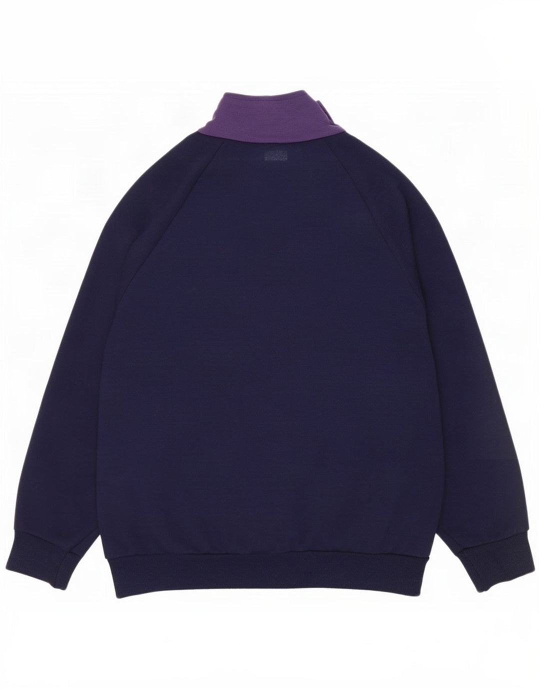 Jaqueta masculina de agasalho Wagner Moden grande bloco colorido azul marinho