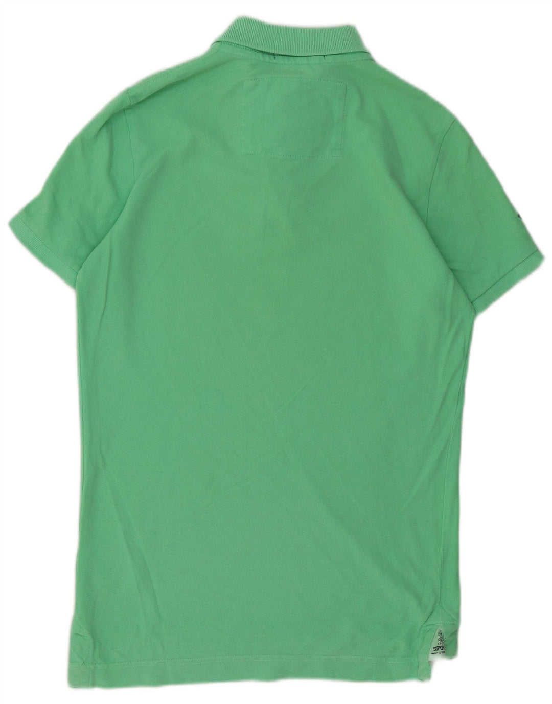 Camisa polo masculina Superdry Rugby médio algodão verde