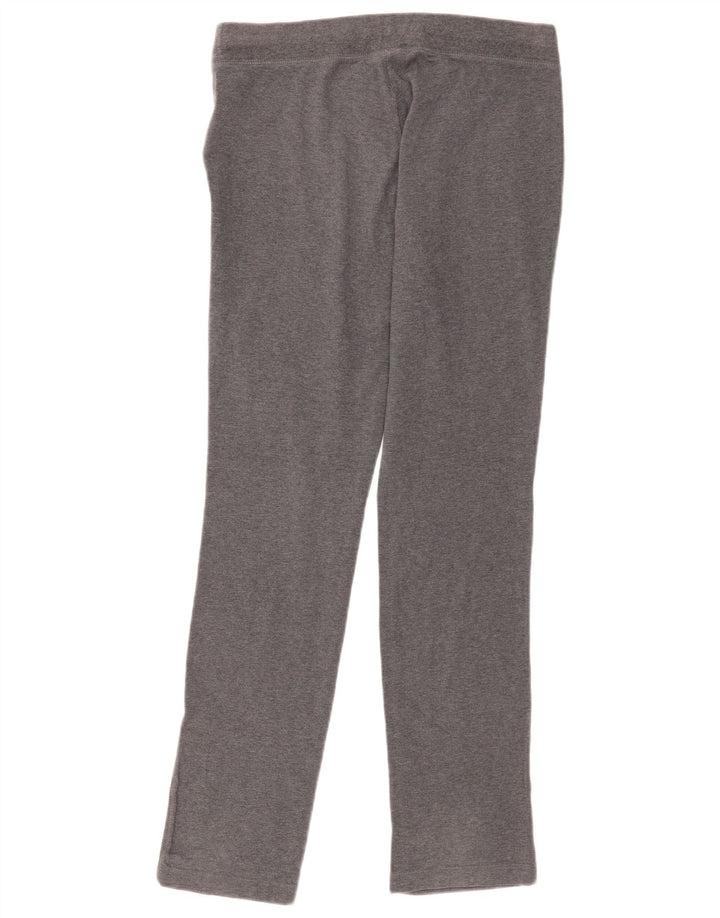 Calça de treino feminina Nike UK 14 algodão cinza médio