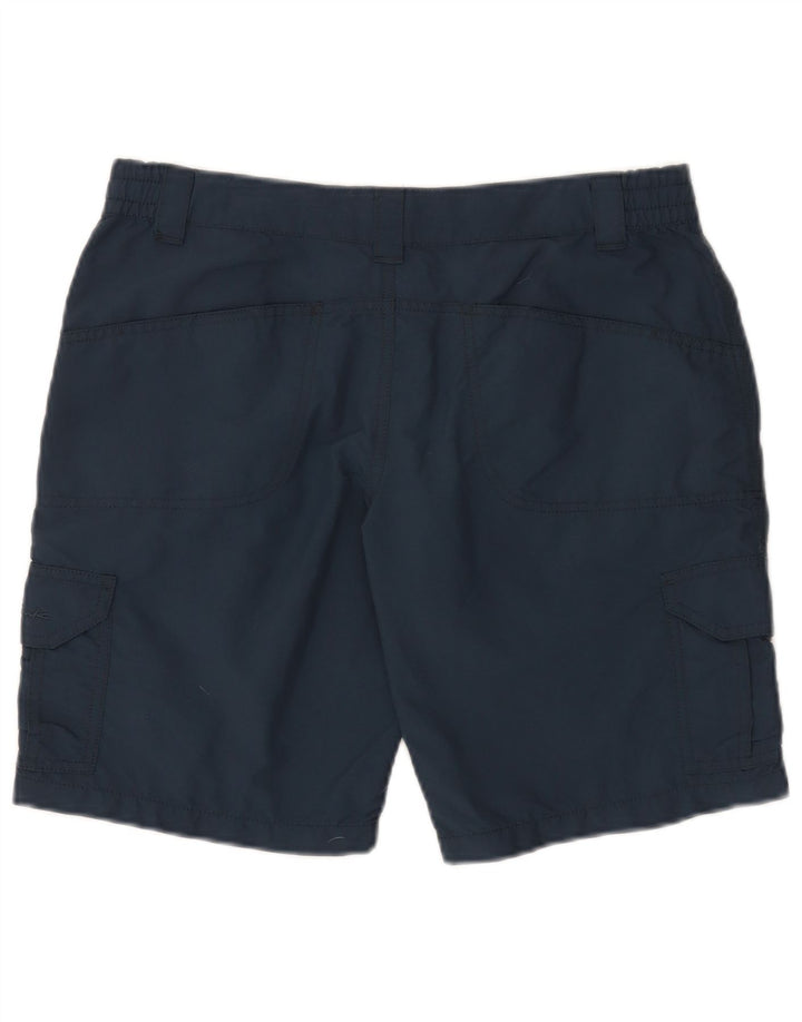 Shorts cargo feminino THINK PINK W30 médio azul marinho
