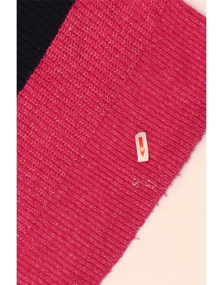 Suéter feminino Marks & Spencer com gola redonda Reino Unido 14 médio multicolorido