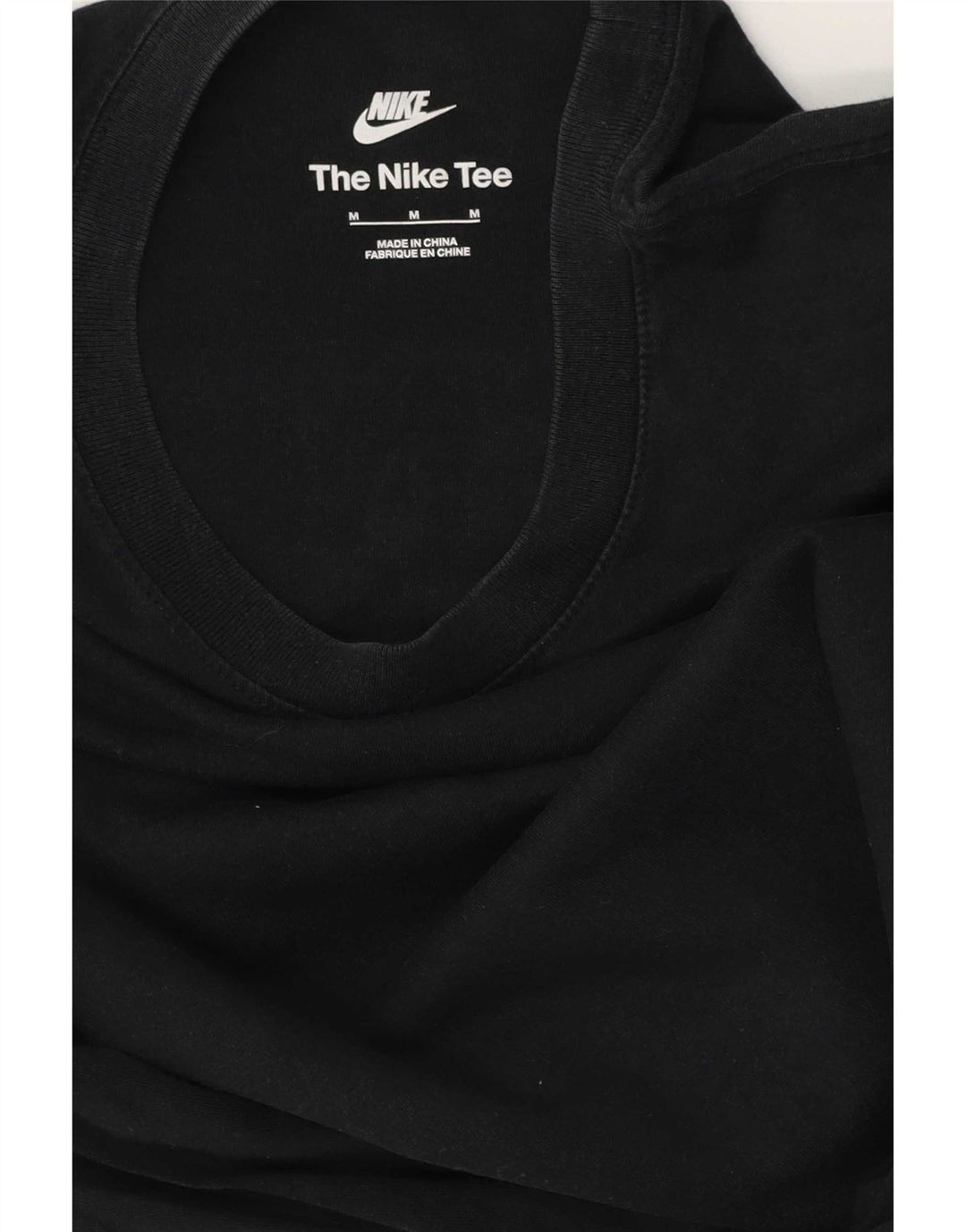 Camiseta Nike masculina gráfica Top médio preto
