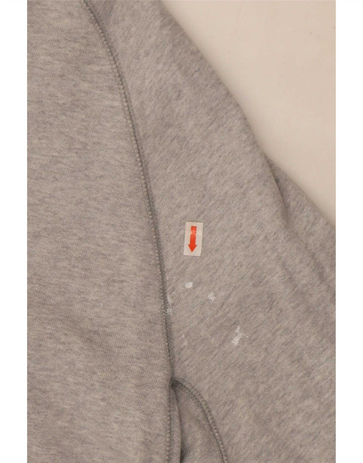 Moletom masculino Levi's Jumper grande algodão manchado cinza