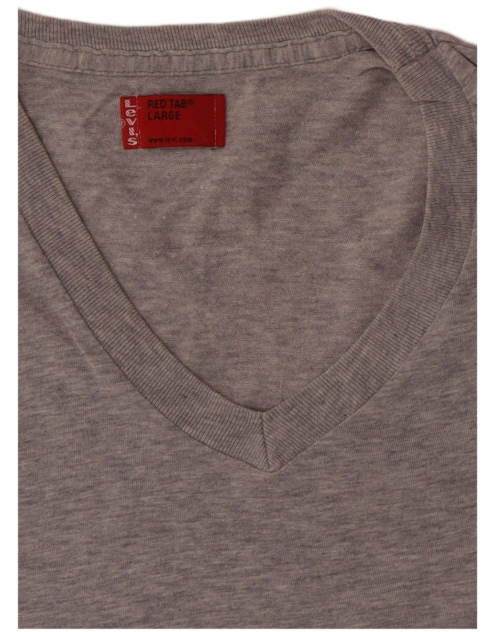 Camiseta masculina LEVI'S grande cinza