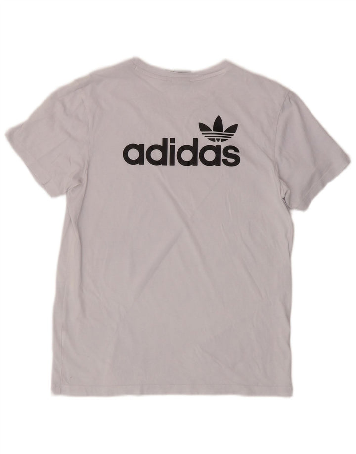 Camiseta Adidas Feminina Oversized Graphic UK 6 XS Azul