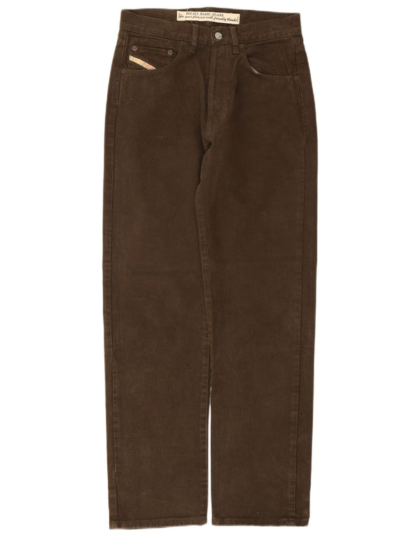 Jeans retos masculinos Diesel W29 L31 algodão cáqui
