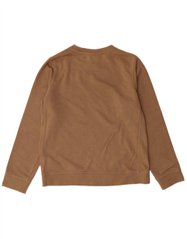 Moletom NIKE Meninos Jumper 12-13 Anos Grande Algodão Marrom