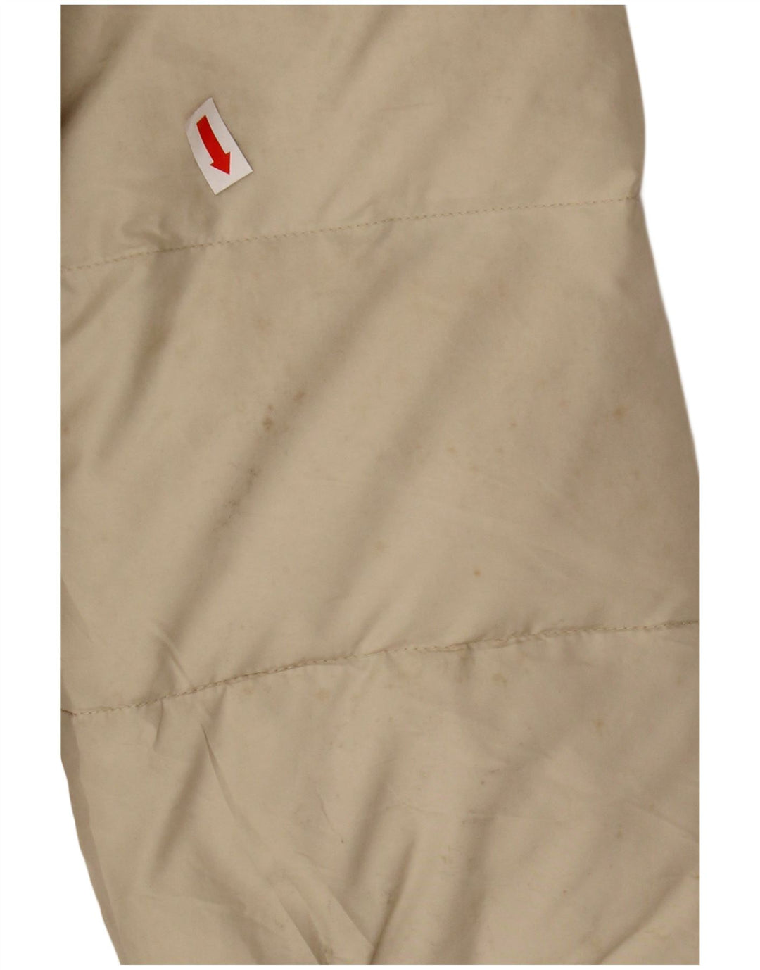 SERGIO TACCHINI Jaqueta feminina acolchoada com capuz IT 42 poliéster bege médio