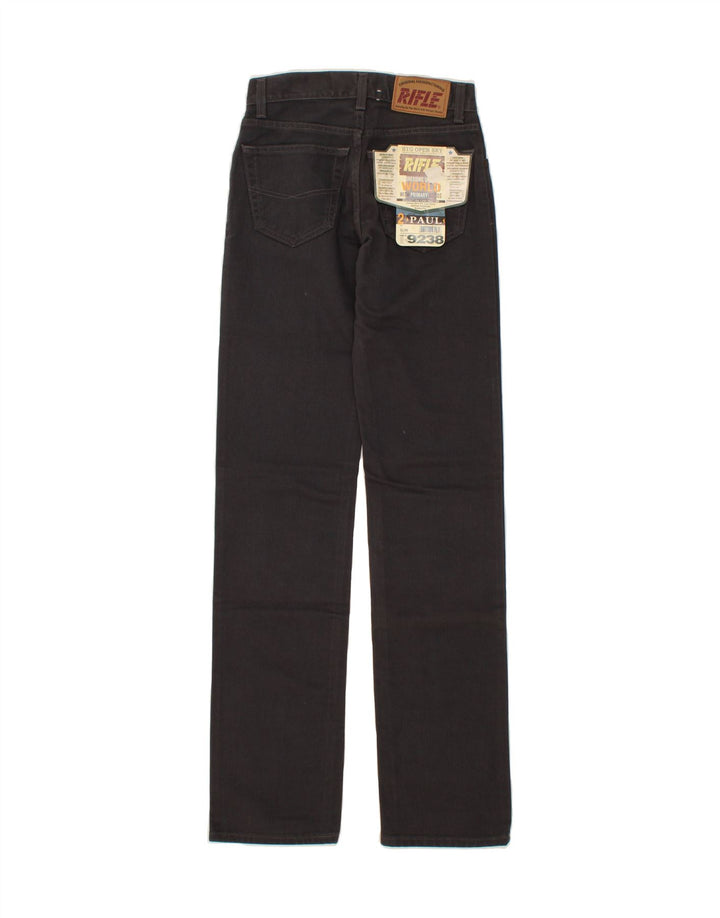 RIFLE Womens Straight Jeans W27 L34  Grey Cotton Vintage Rifle and Second-Hand Rifle from Messina Hembry 