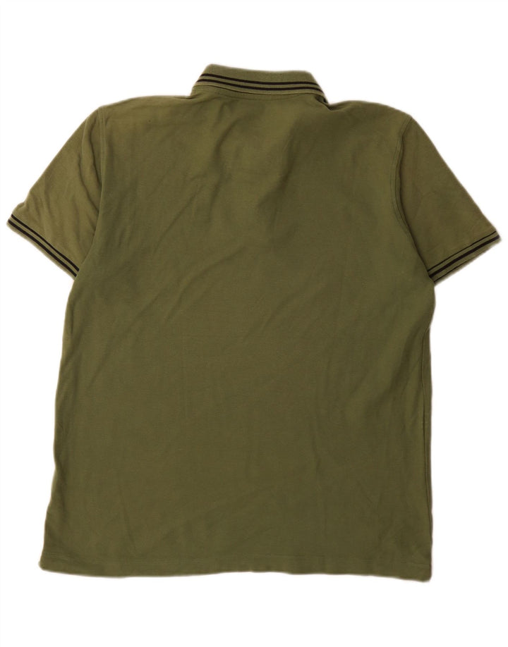 Camisa polo masculina Lotto Regular Fit grande verde