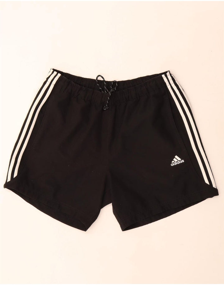 Adidas Mens Climalite Sport Shorts Grande Poliéster Preto