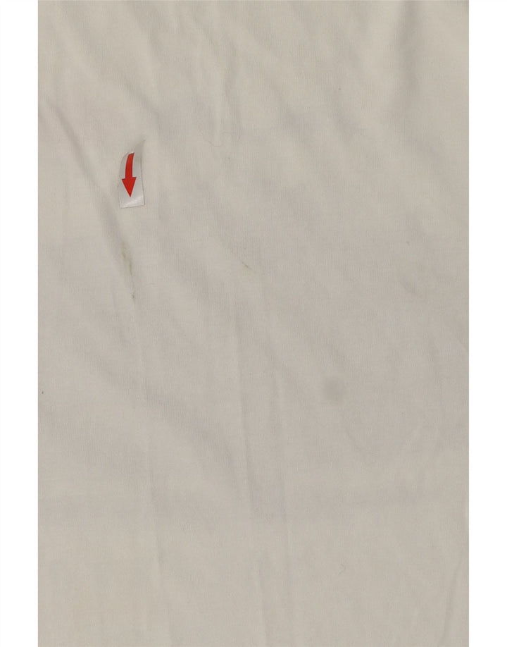 Camiseta masculina gráfica Saltrock top pequeno algodão branco