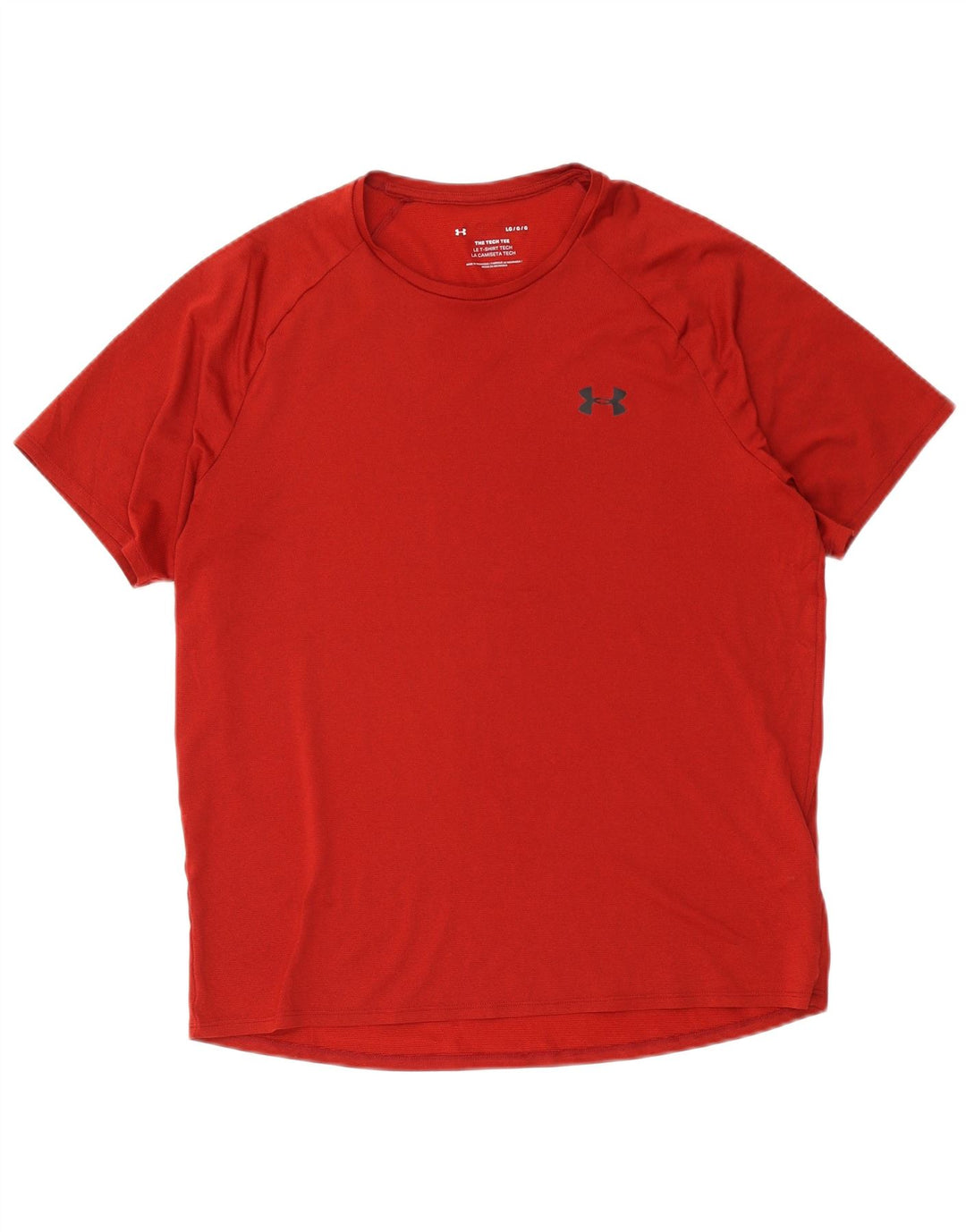 Camiseta masculina Under Armour grande poliéster vermelho