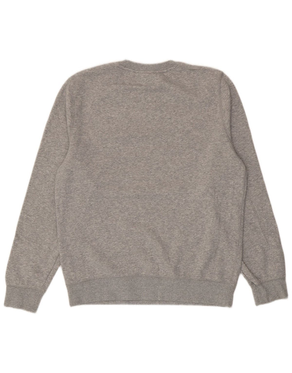 Champion moletom gráfico masculino jumper grande cinza manchado camelhair
