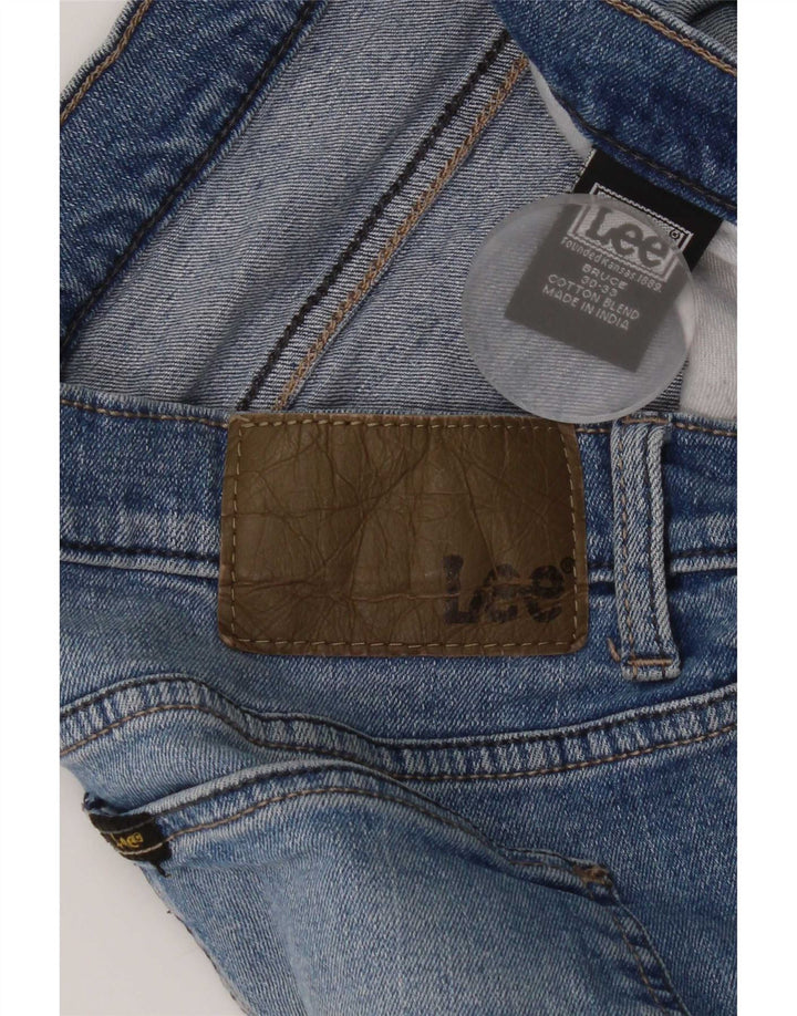 Lee Mens Jeans Skinny W30 L30 Azul Algodão