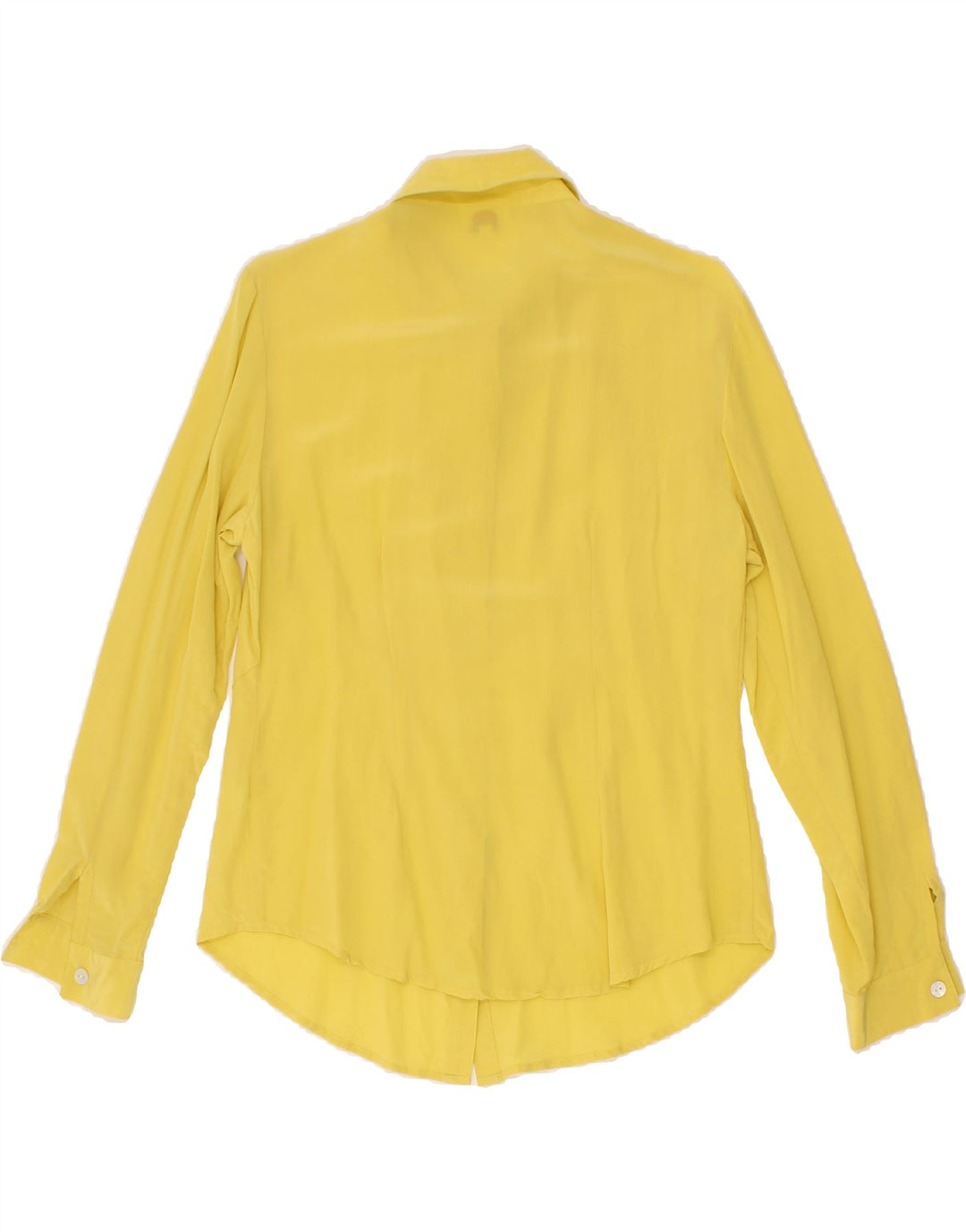 CHERIE Womens Shirt Blouse IT 42 Medium Yellow Vintage cherie and Second-Hand cherie from Messina Hembry 