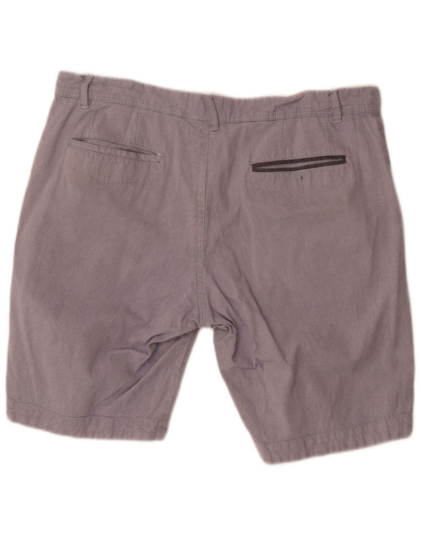 Shorts Chino Masculino Ted Baker W38 XL Algodão Cinza