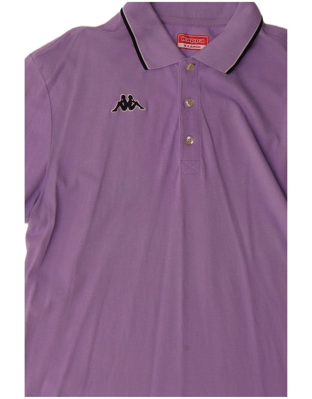 Camisa polo masculina KAPPA XL algodão roxo