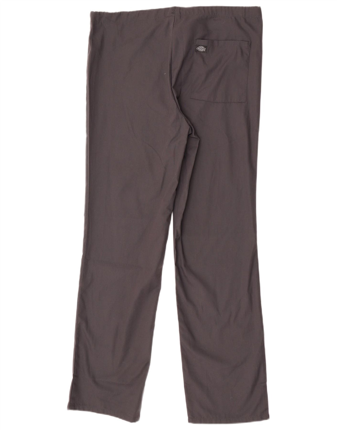 Calças retas masculinas Dickies pequenas W29 L31 poliéster cinza