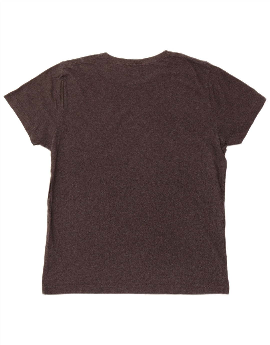 Camiseta masculina regular GANT grande algodão cinza