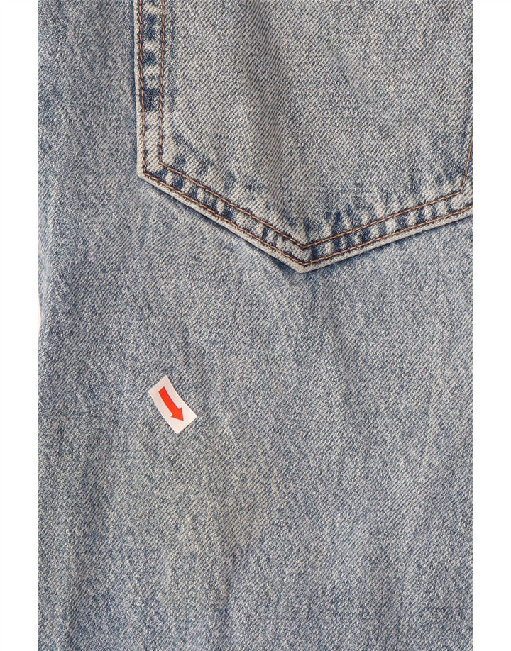ZARA Mens Slim Jeans EU 40 Médio W31 L27 Azul Algodão