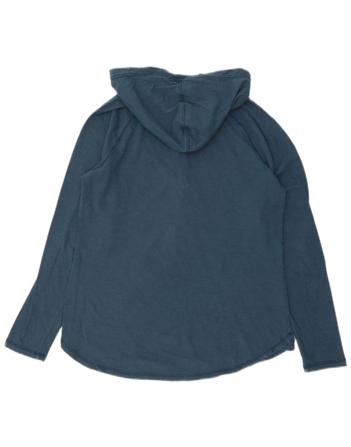 Top feminino com capuz Carhartt manga comprida US 4/6 pequeno azul