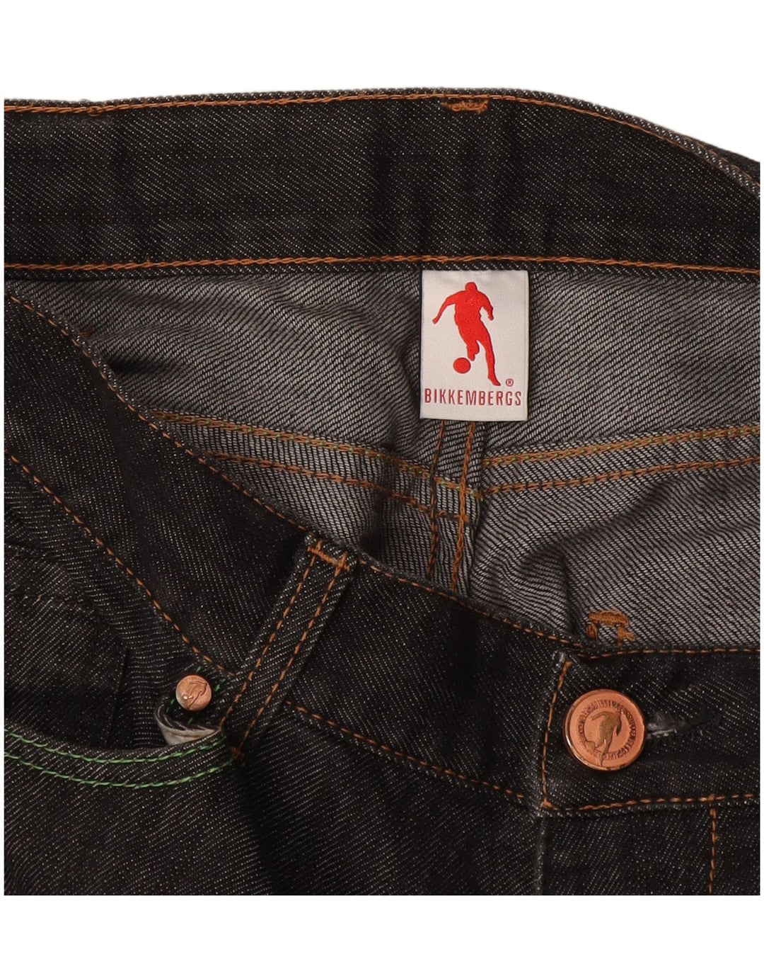 Jeans retos masculinos Bikkembergs W34 L34 cinza