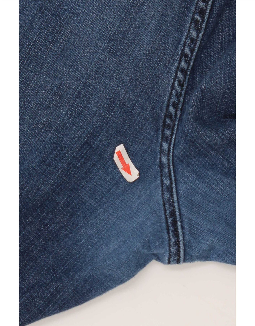Hugo Boss Mens Straight Jeans W48 L34 Azul Algodão