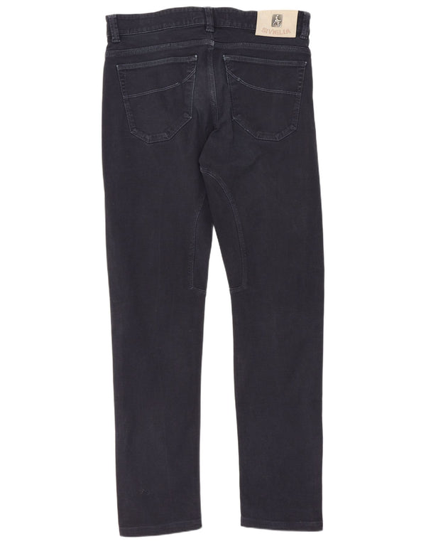 Calça casual masculina SIVIGLIA Slim Fit W33 L30 algodão azul marinho