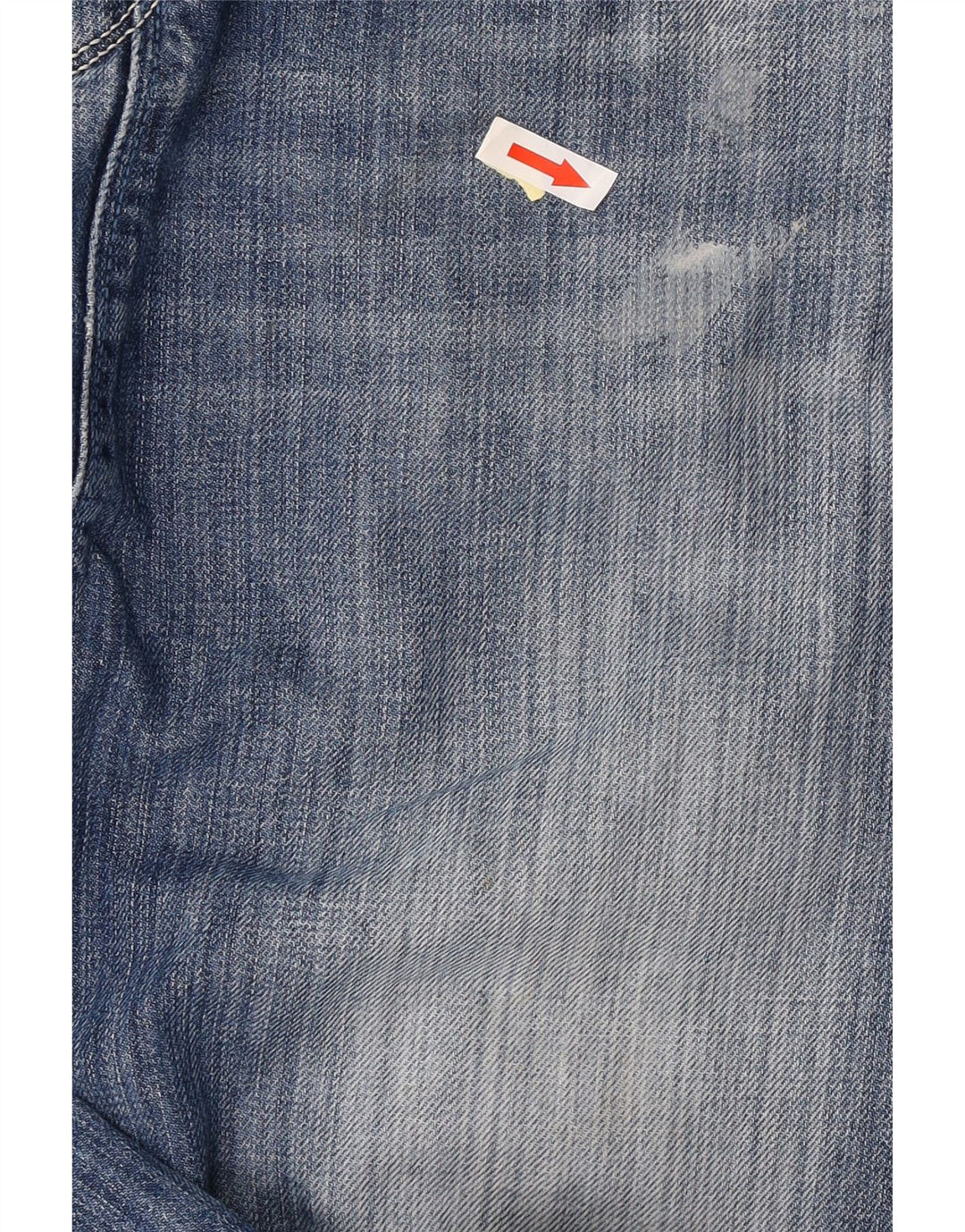 Diesel Mens Timmen Straight Jeans W33 L34 Azul Algodão