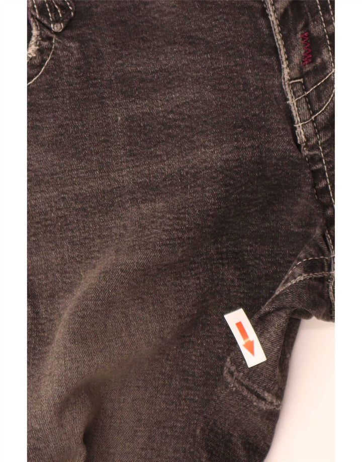 Roxy Womens Graphic Slim Jeans W32 L32 Cinza Algodão