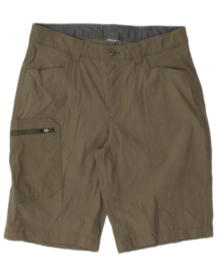 Shorts cargo masculino EDDIE BAUER W30 Meduim cáqui nylon