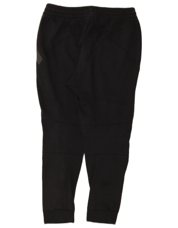 Calça de treino masculina Adidas Joggers XL preto colorblock algodão