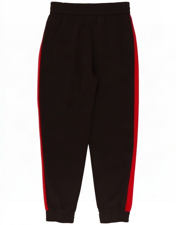 Zara Calça de treino feminina Joggers médio preto Colourblock