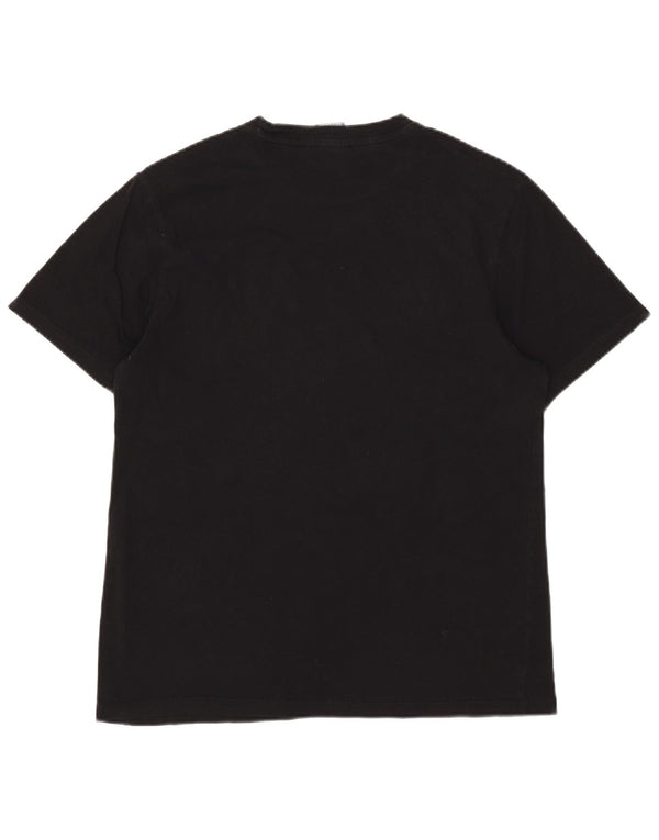 Camiseta masculina gráfica Champion Top médio preto