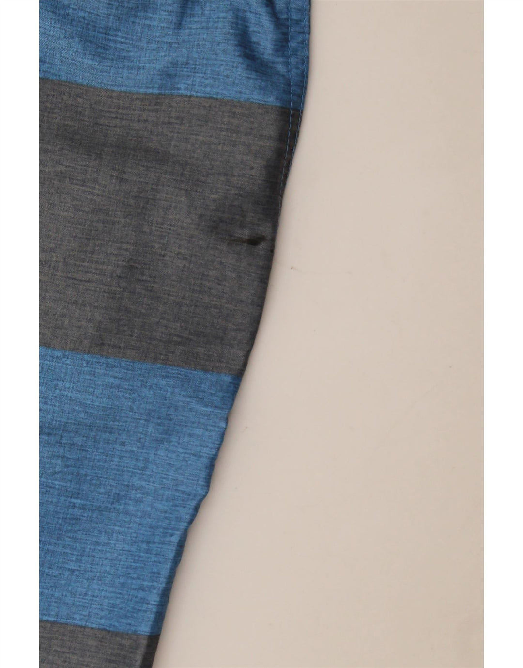 Shorts Chino masculino Hurley W33 poliéster listrado azul médio