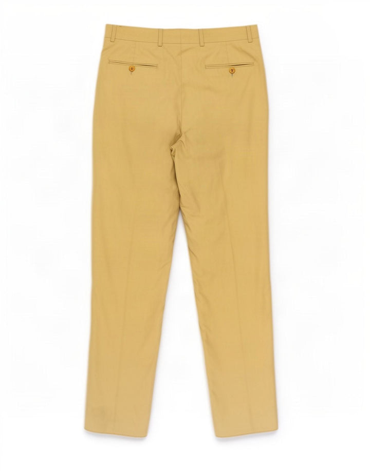 Calça Chino Feminina Vintage W30 L36 Amarela