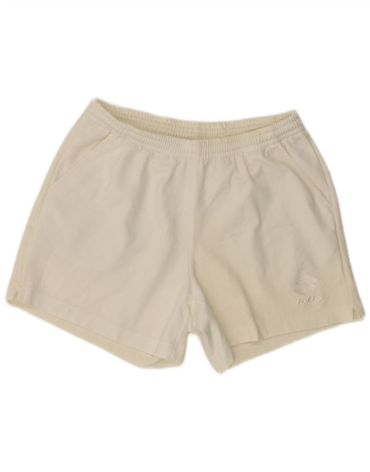 LOTTO Mens Sport Shorts Médio Off White