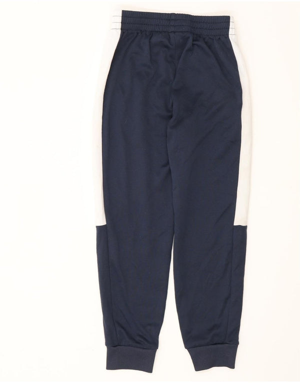 Calça de treino PUMA Meninos Joggers 7-8 Anos Pequeno Azul Marinho