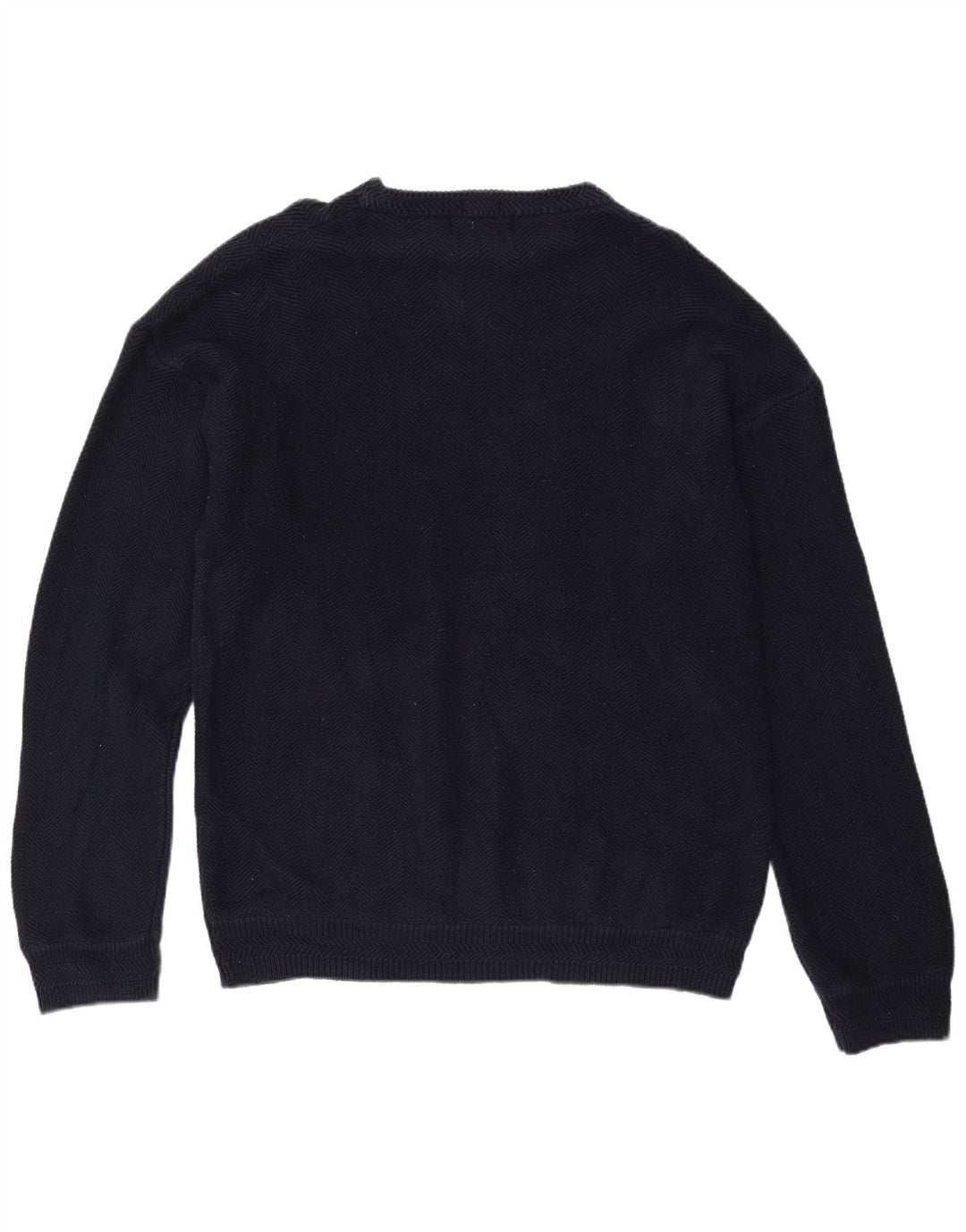 Suéter masculino CHAPS RALPH LAUREN com gola canoa XL azul marinho espinha de peixe